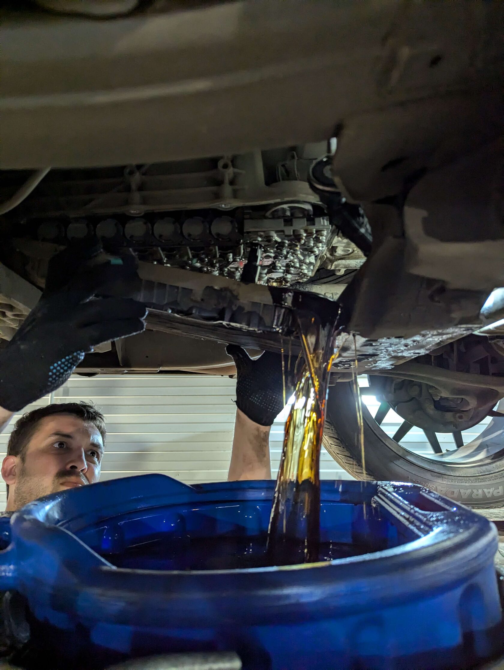 Демонтаж поддона Mercedes G-class