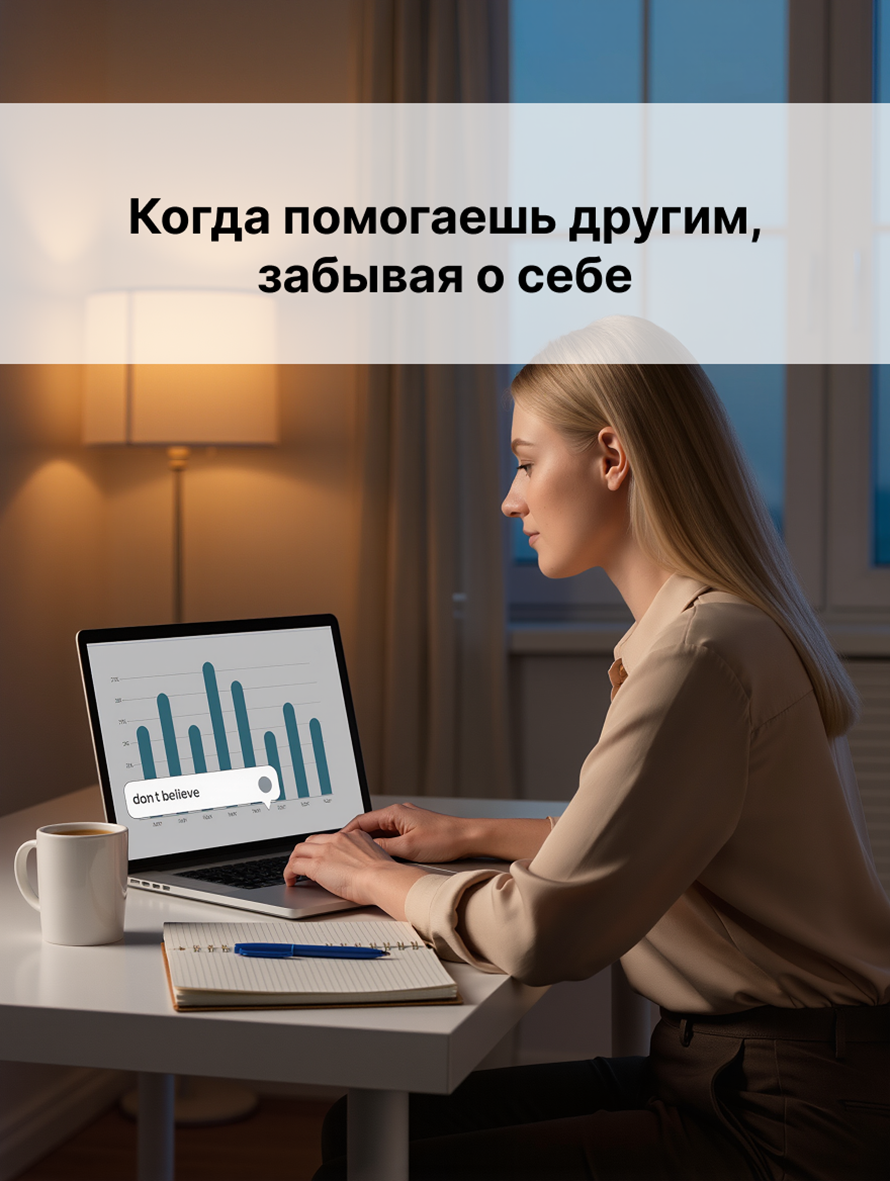 Профессиональное выгорание психологов в ВК на публике