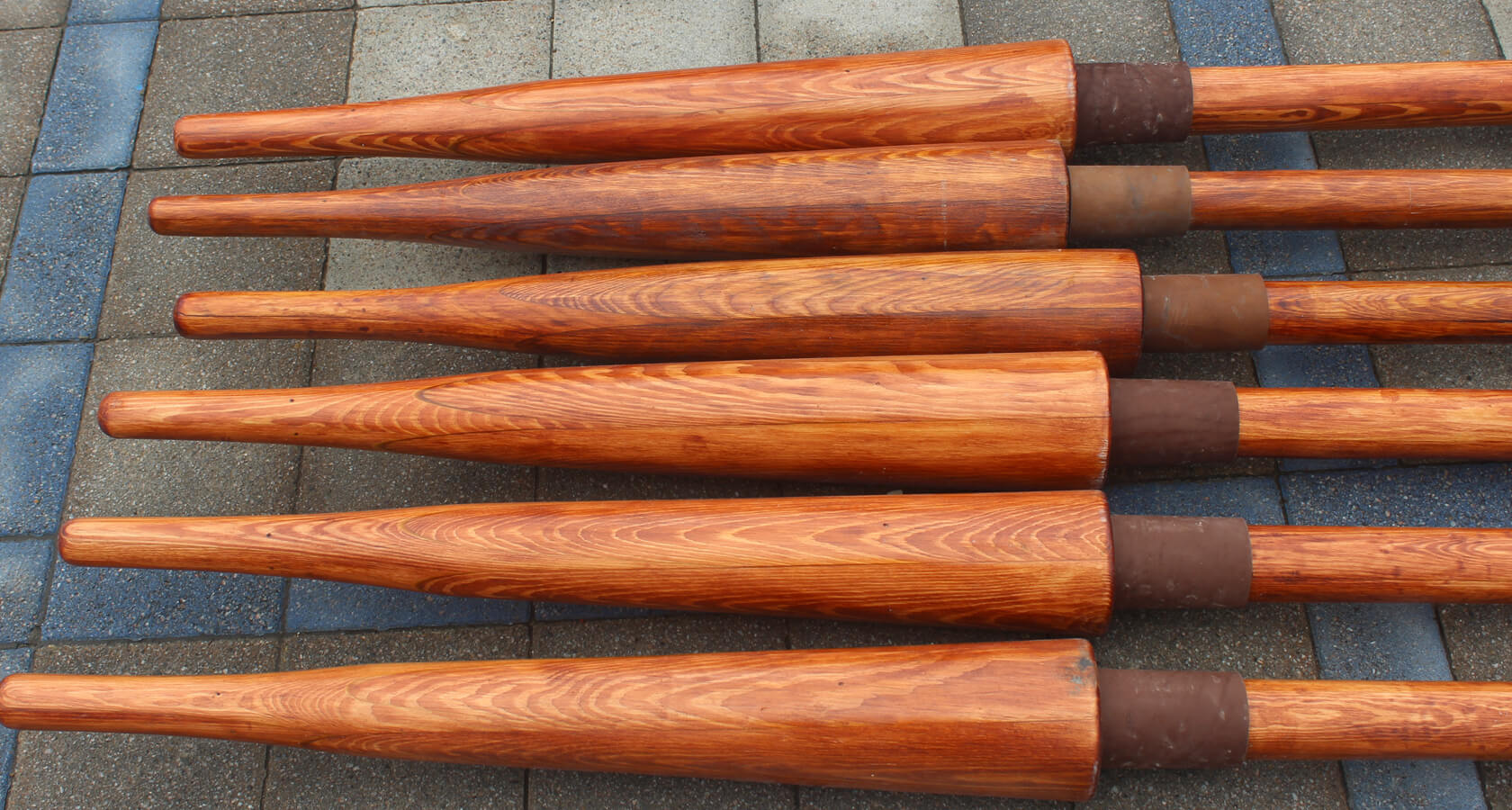 Весла деревянные 2200 с уключинами 12 мм
