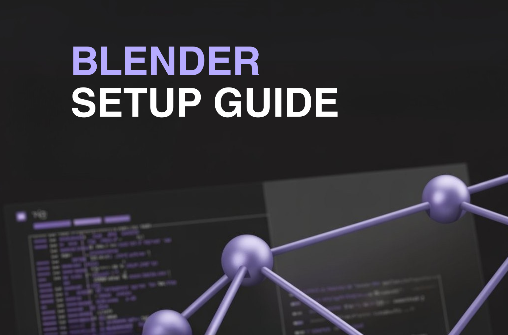 Blender-setup-guide