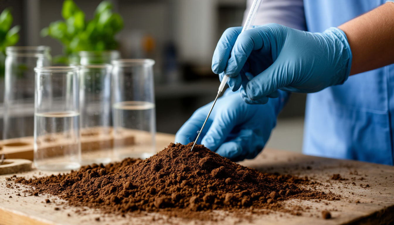 Лаборатория испытание грунта