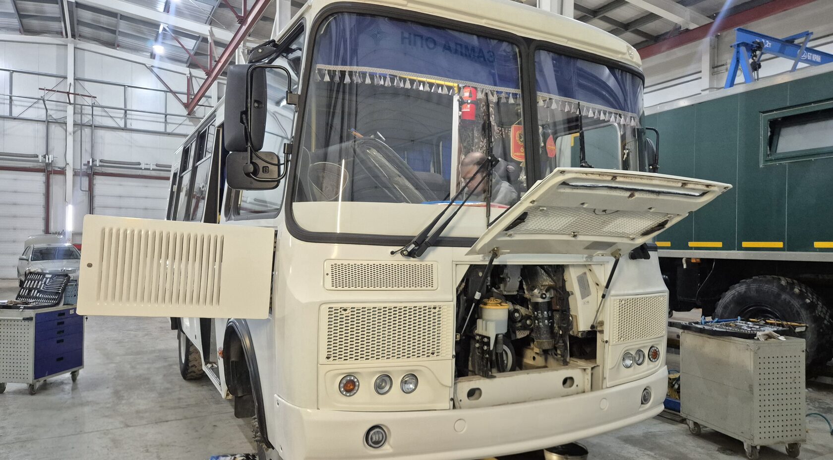 Ремонт автобуса ПАЗ