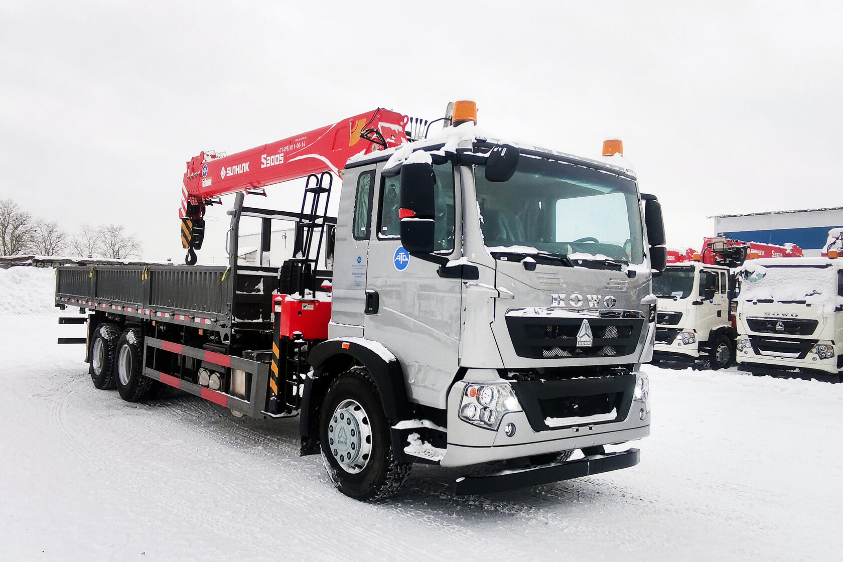 КМУ SINOTRUK Зима