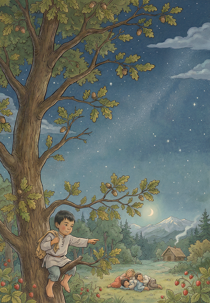 Адыгейская сказка - Малыш Гуляцу