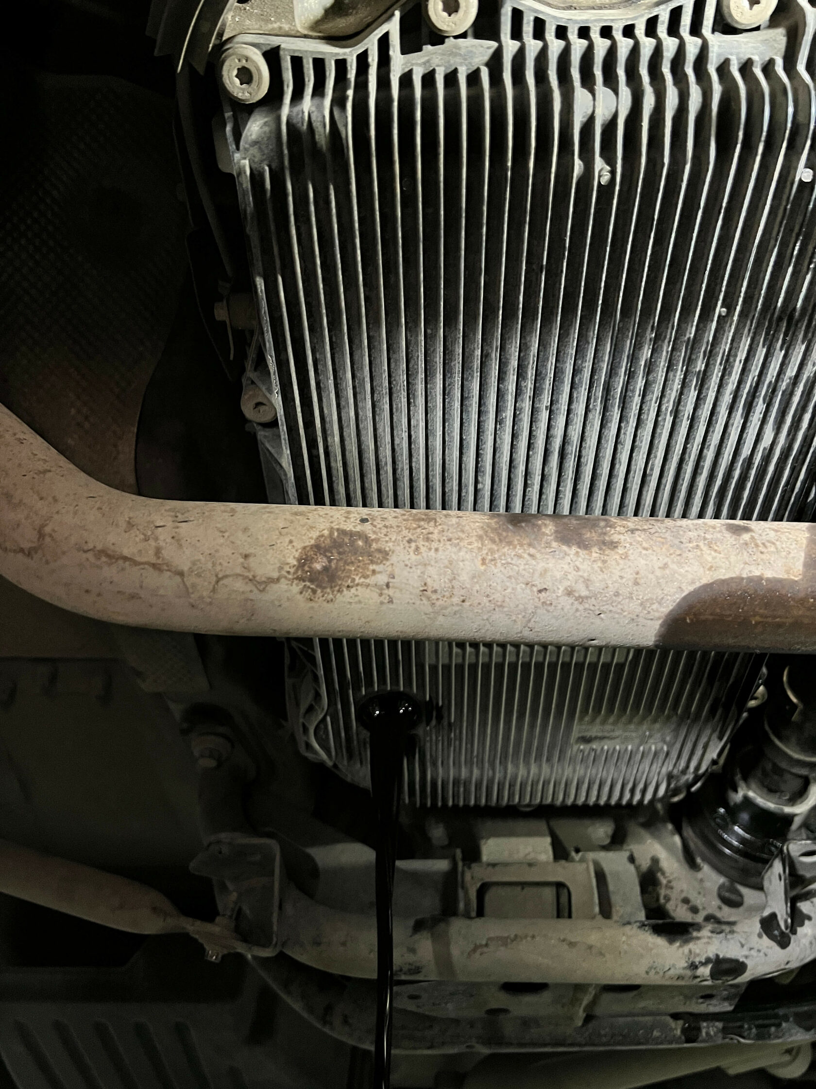 Слив масла из поддона АКПП