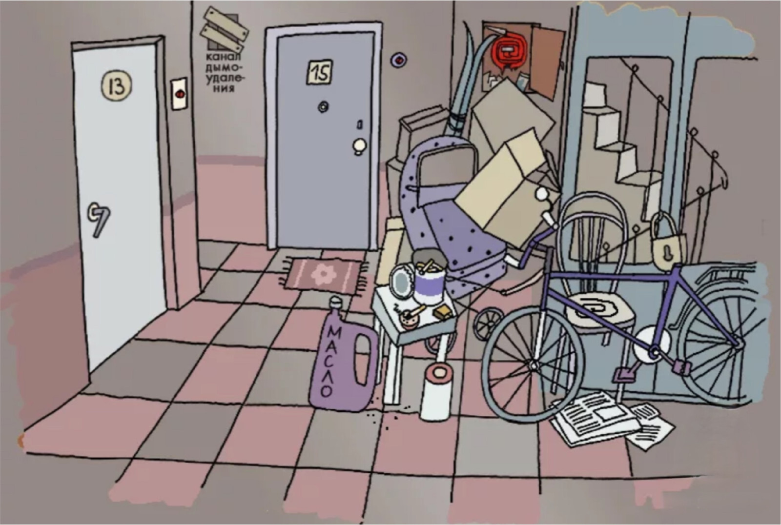 Каков порядок содержания мест общего пользования в жилом доме?