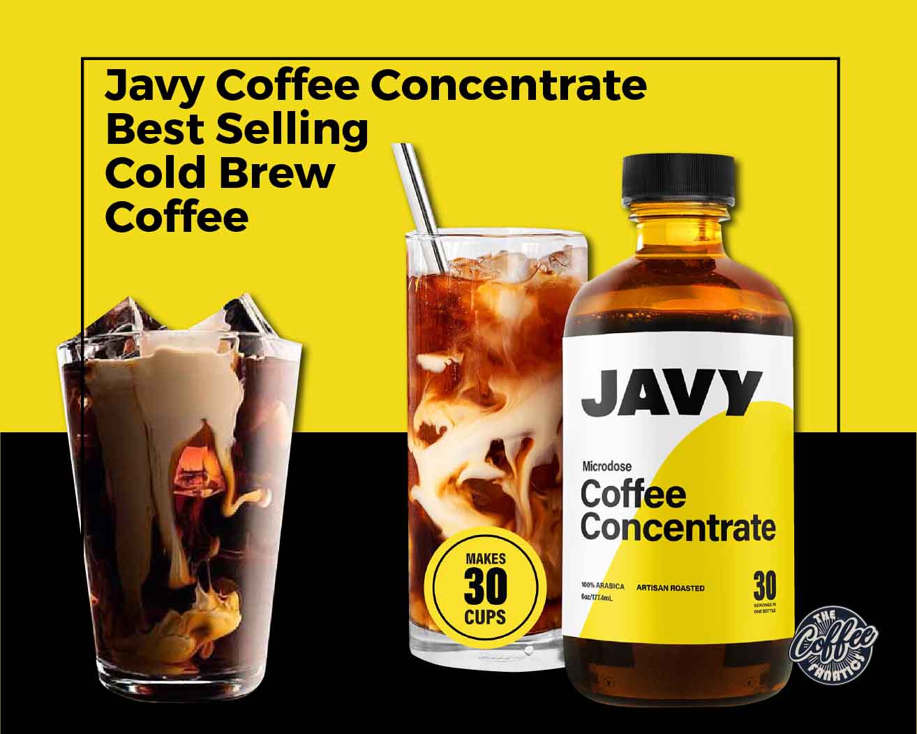 Javy Coffee Concentrate | Best Selling Concentrated Cold Brew Coffee
