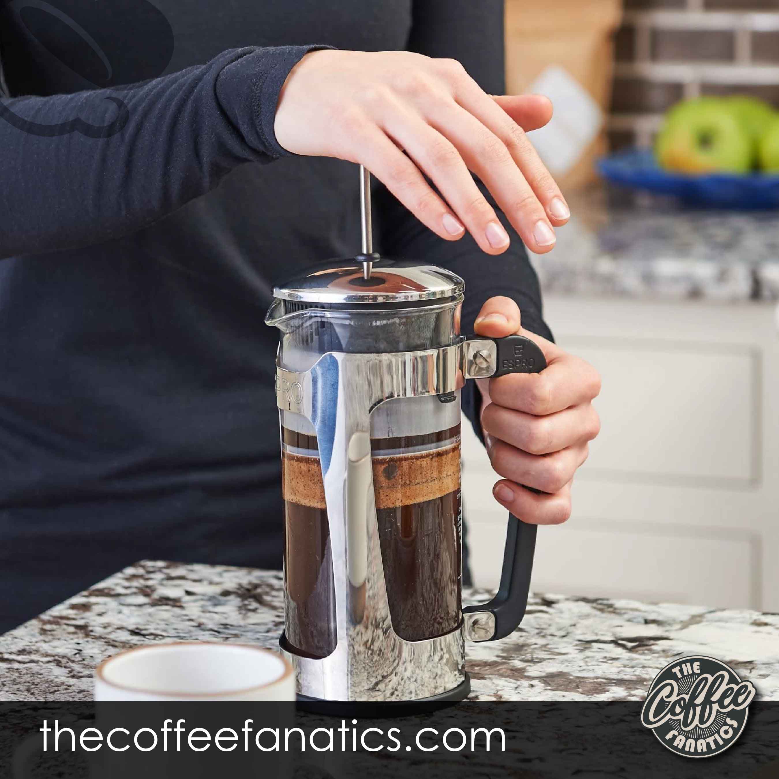 Espro P5 - French Press Coffee Maker with Thick & Durable Glass