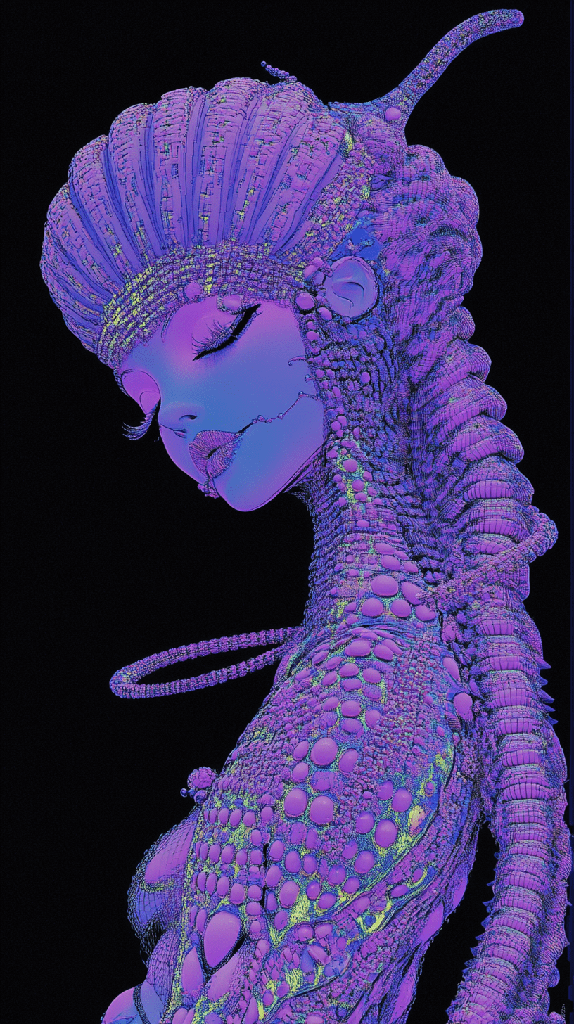 кибер-русалка · --sref 1099432301