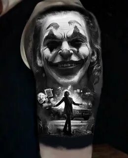 Татуировка с изображением Джокера | Tat Too be
