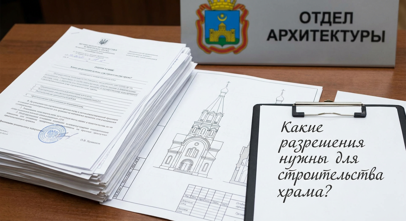 Какие разрешения нужны для строительства храма