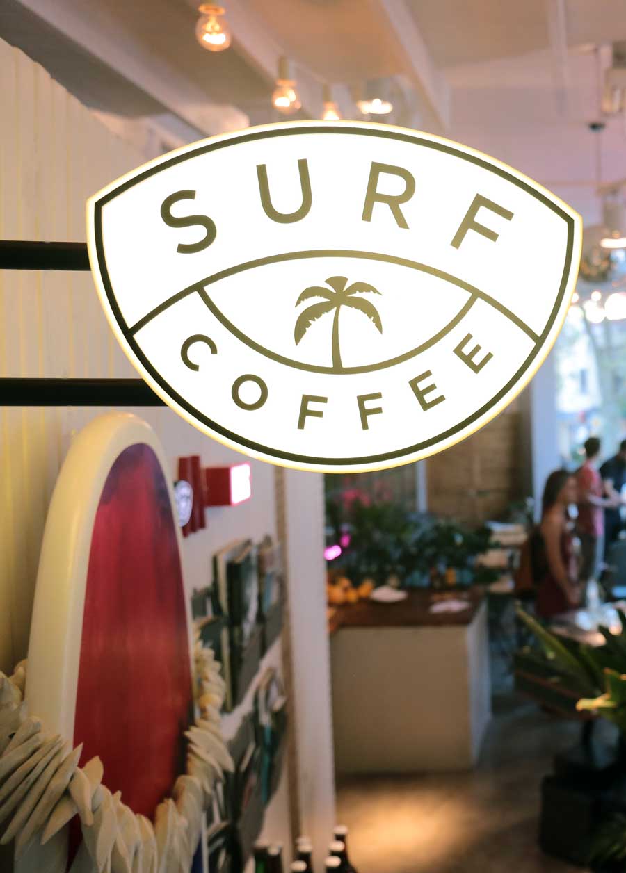 Surf coffee карта wallet