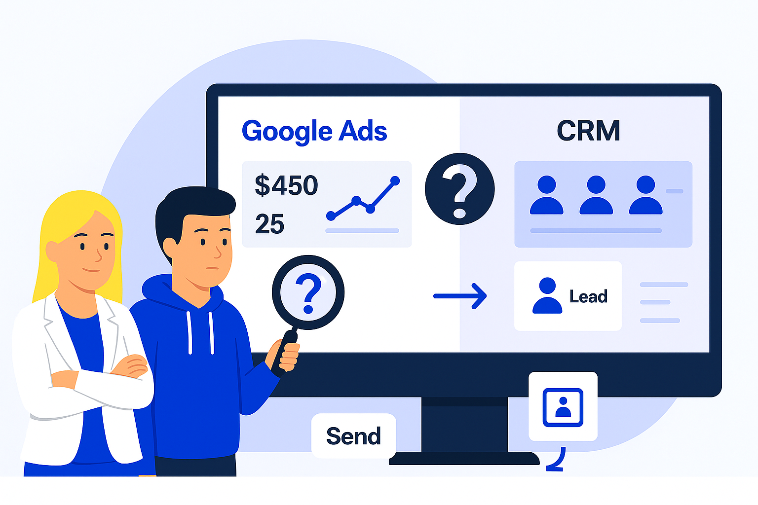 Картинка: Частые вопросы почему не работают отчёты по конверсиям в Google Ads