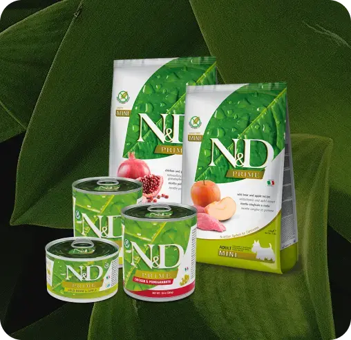 Линейка кормов Farmina N&D Prime