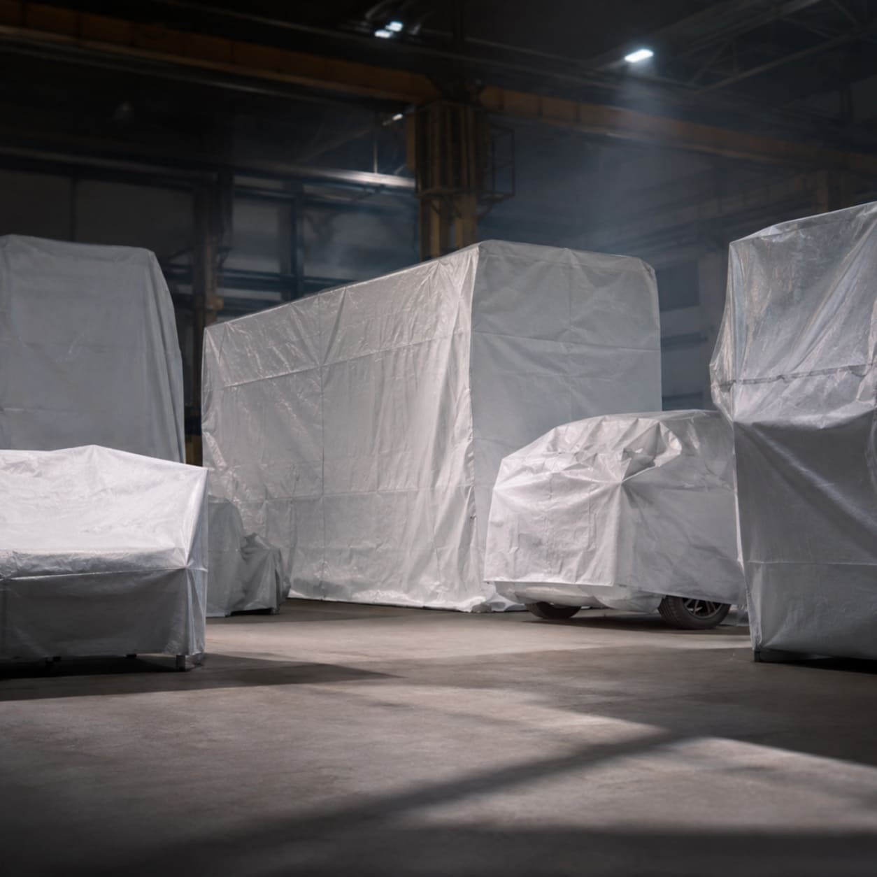 Tyvek для защитных чехлов: оборудование техника мебель и транспорт