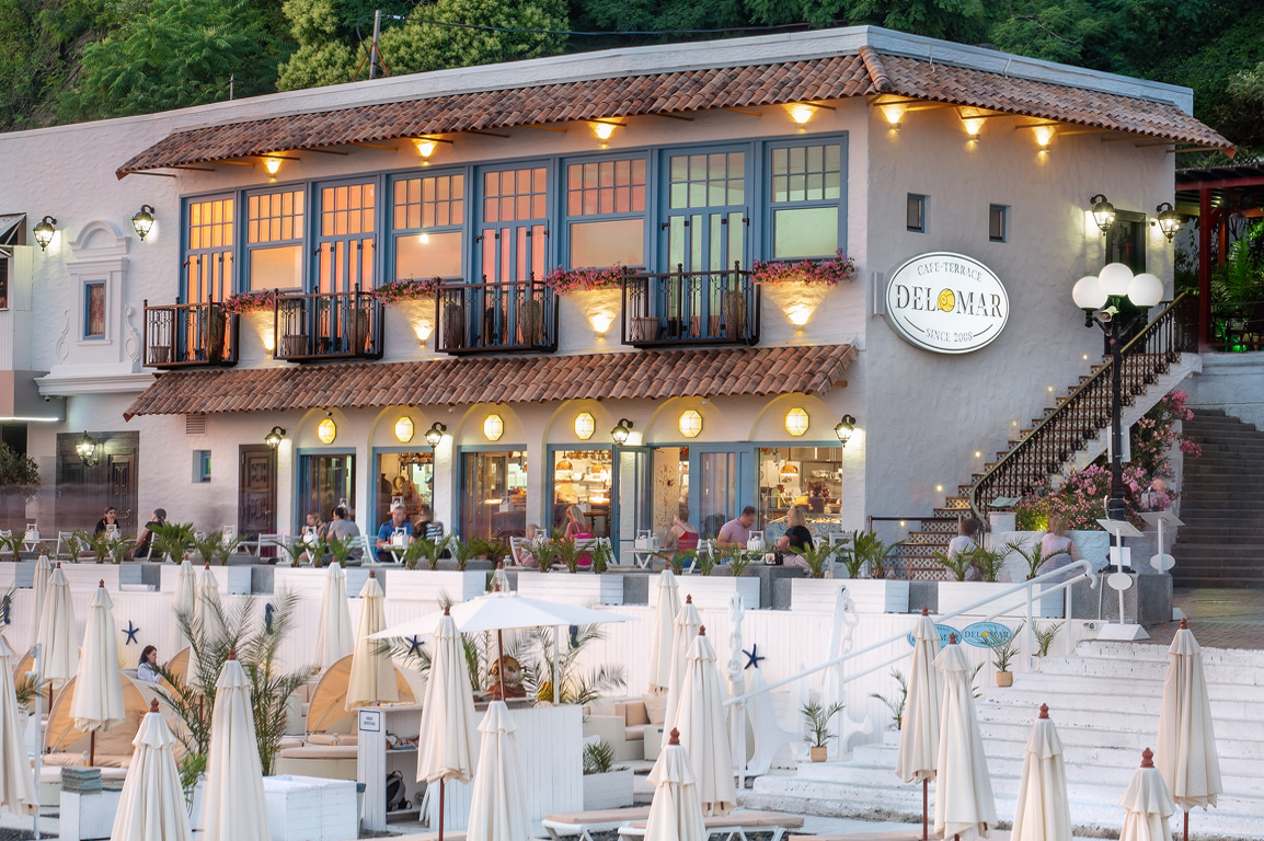 Ресторан на пляже в сочи