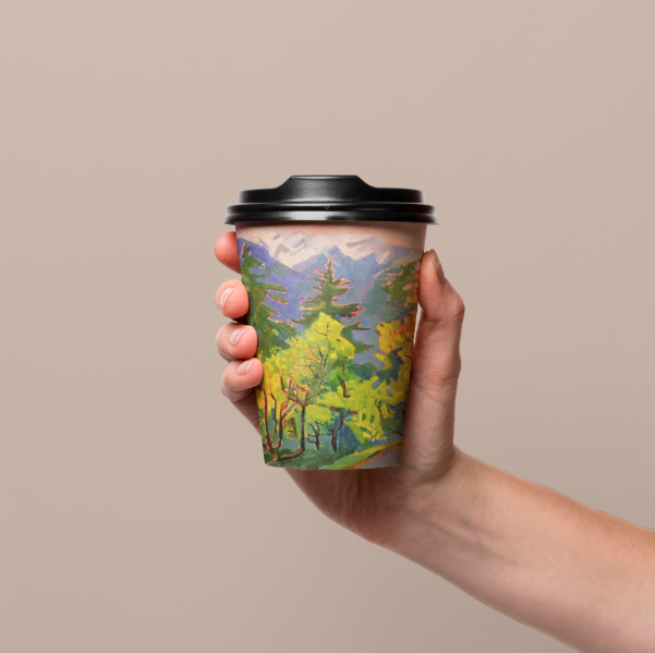 Artwork application concept on packaging