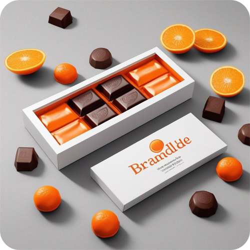 шоколад с логотипом