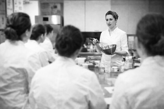 The Real Meal team working in a food laboratory