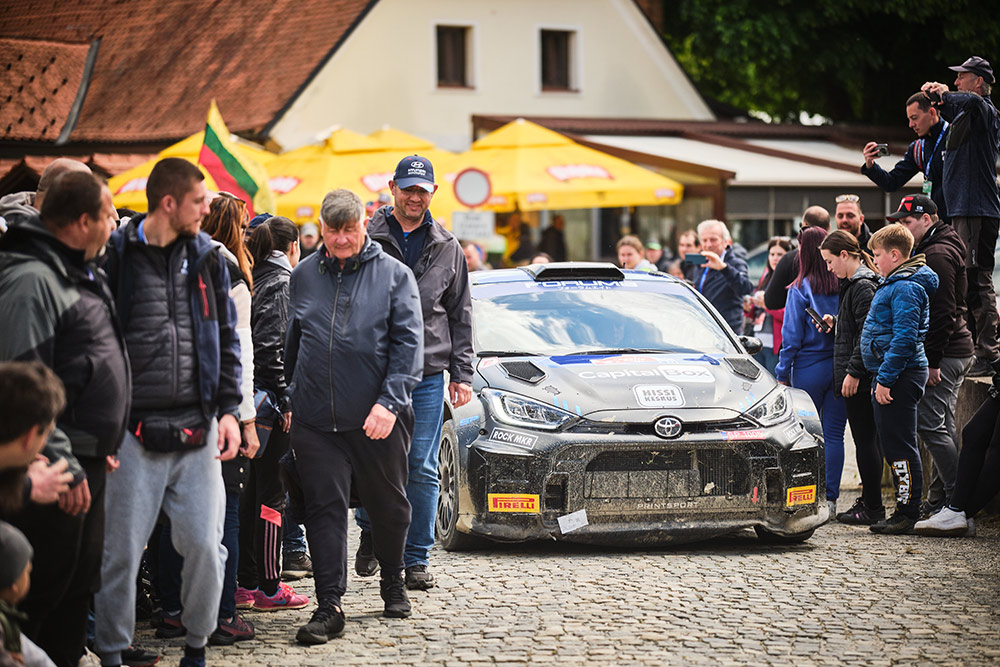 Сами Паяри и Энни Мялкёнен, Toyota GR Yaris Rally2 (SP 1005), ралли Хорватия 2024