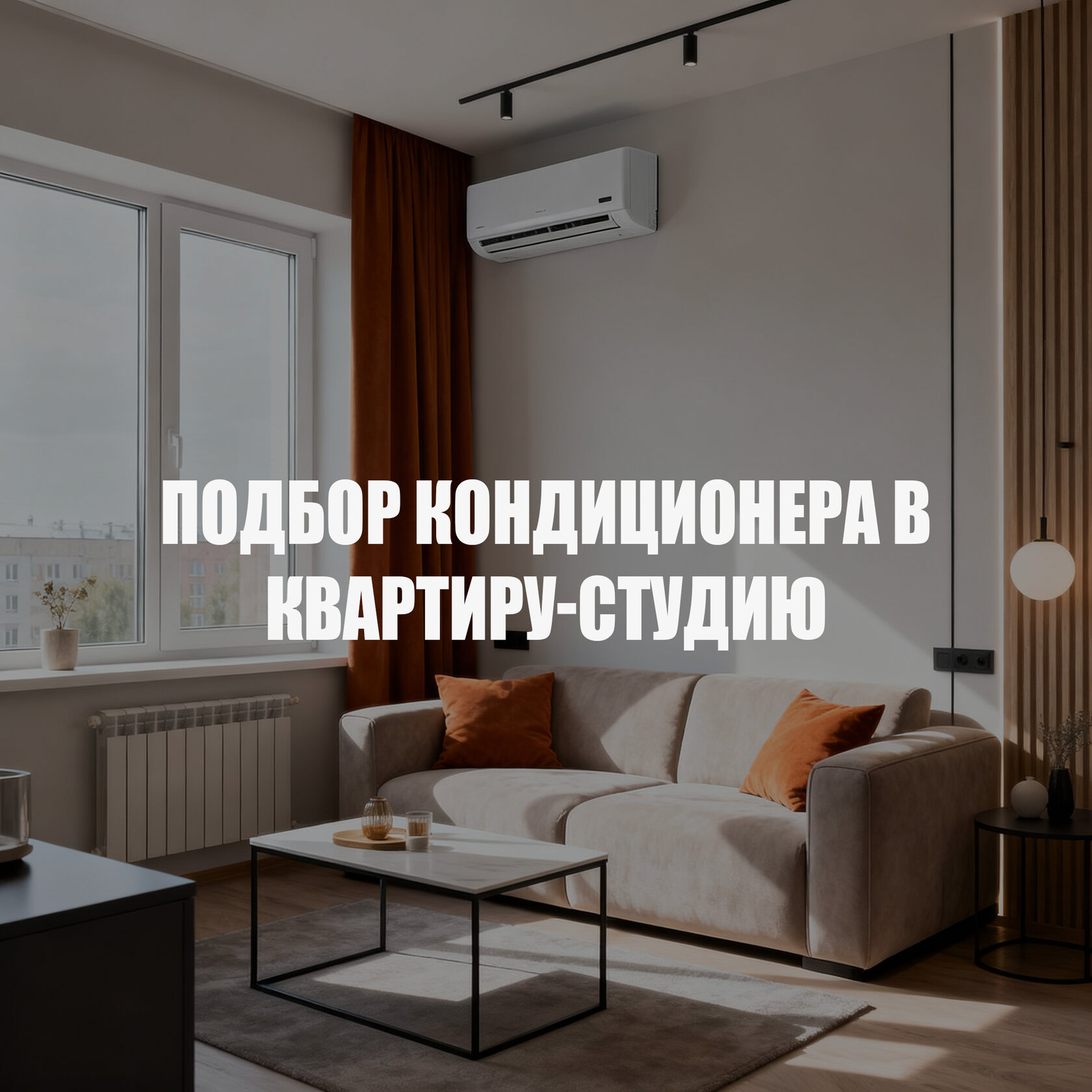 Как выбрать кондиционер для квартиры-студии: особенности и тонкости