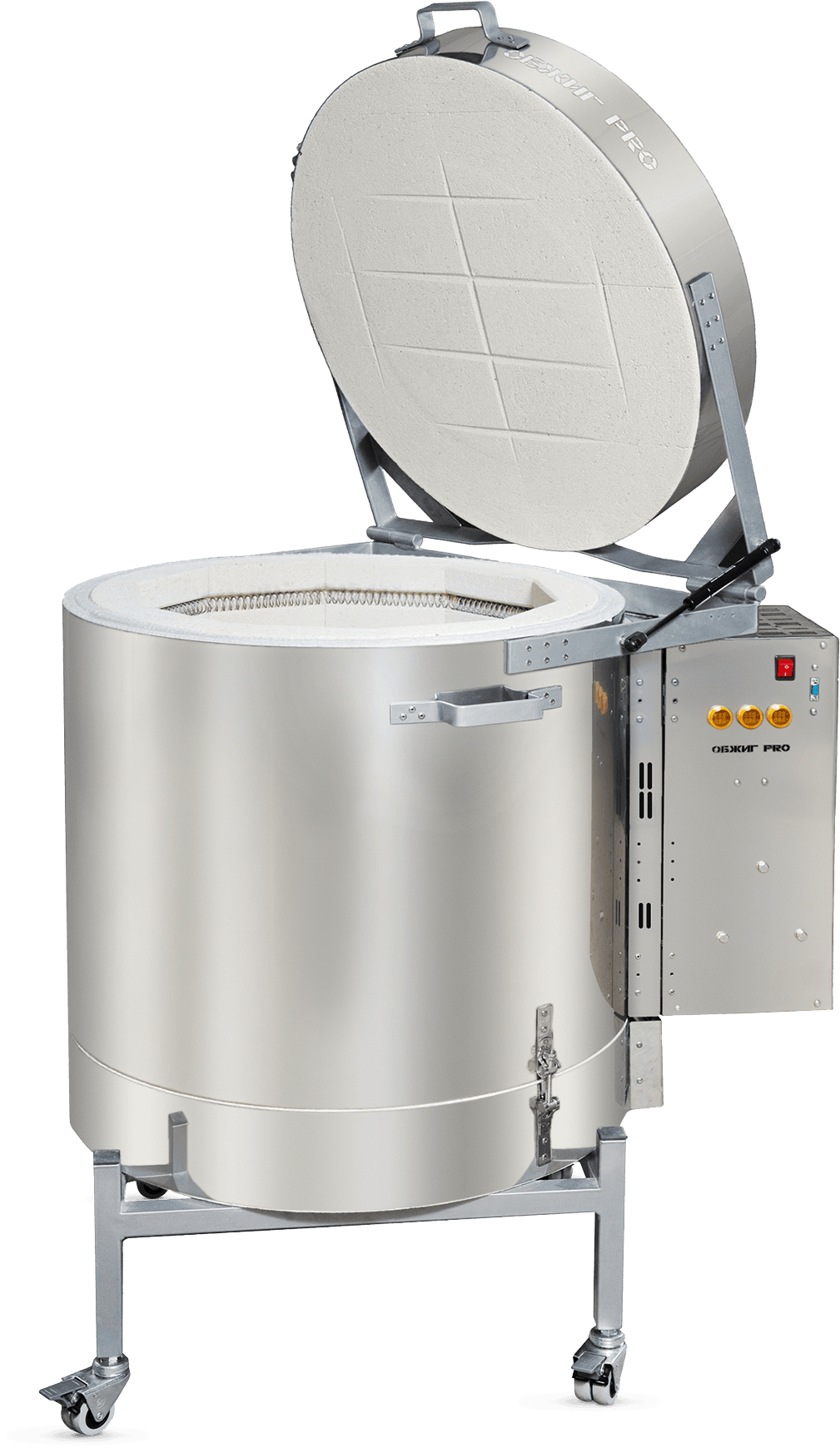 Муфельная печь Plavka.Pro ПМ-4ПТР для керамики и ювелиров (10 л, 1250 градусов). с терморегулятором