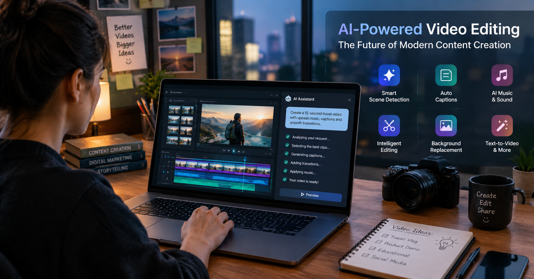 AI-Powered Video Editing: The Future of Modern Content Creation