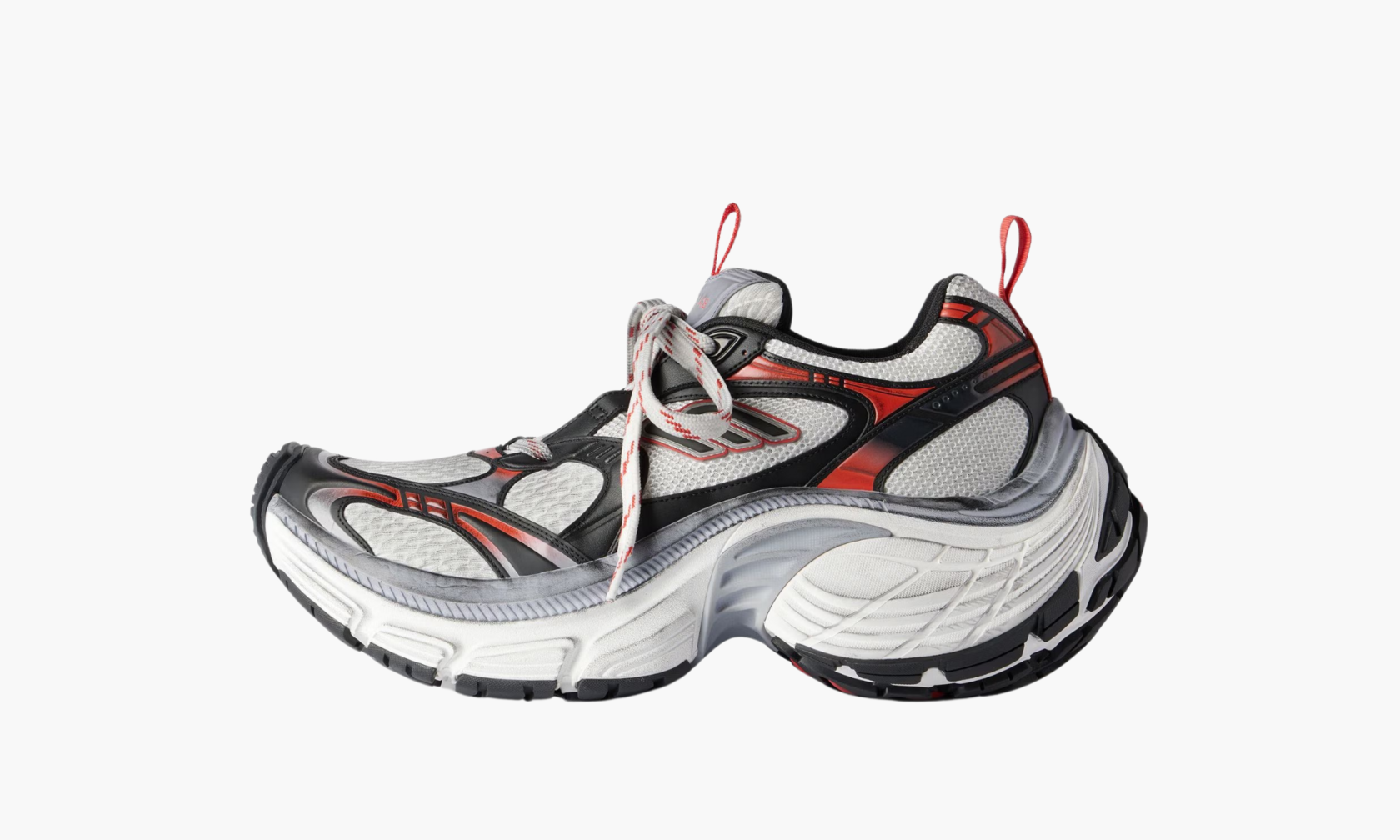 Купить Balenciaga 10XL Sneaker Grey White Red - 100% оригинал