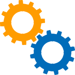 шестеренки анимация