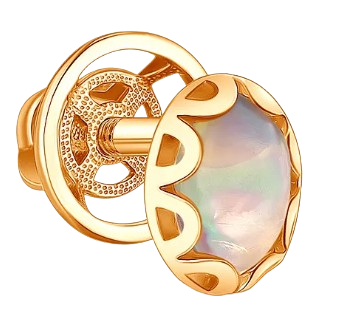 Серьги-обереги с опалом