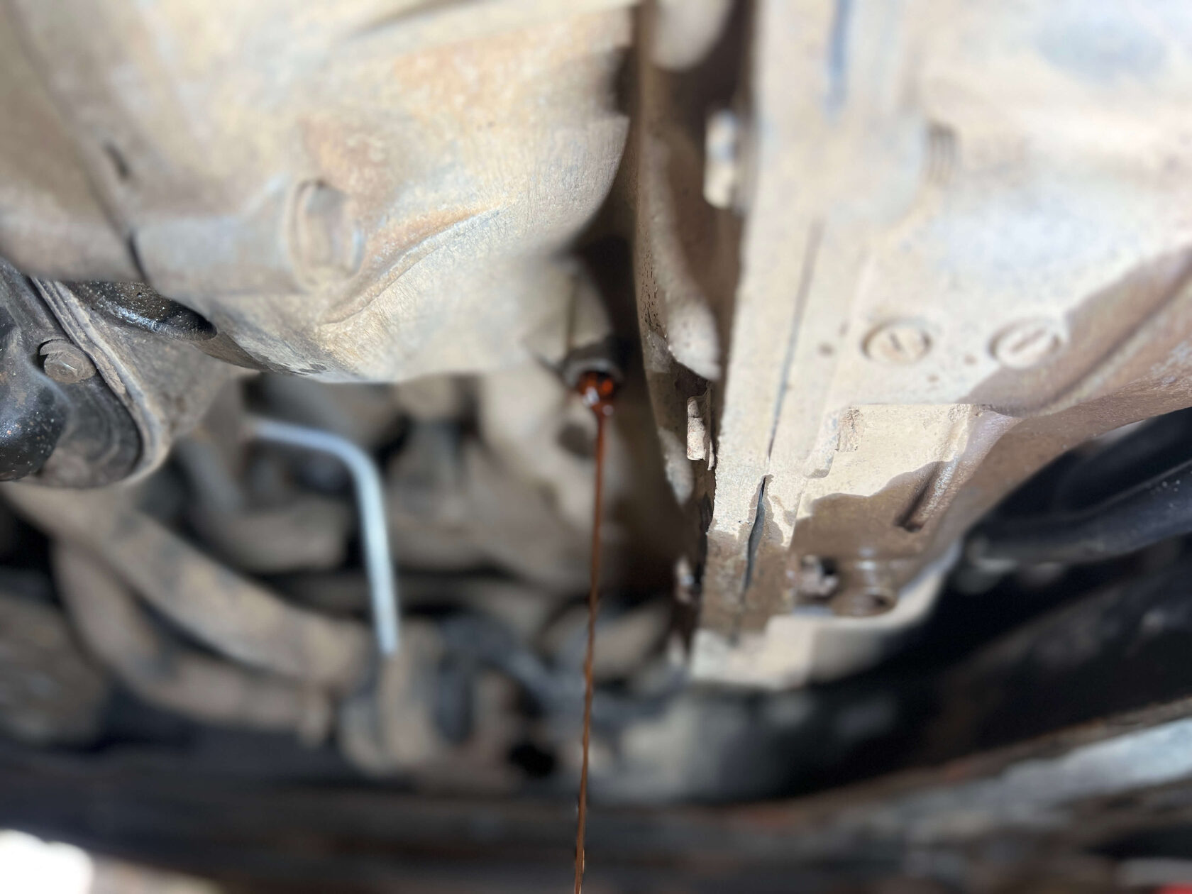 Выставление уровня масла при 35-45 градусах