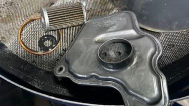 Замена фильтров CVT Jatco JF017E Infiniti QX50