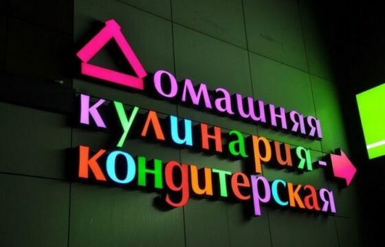 Объемные буквы указатели