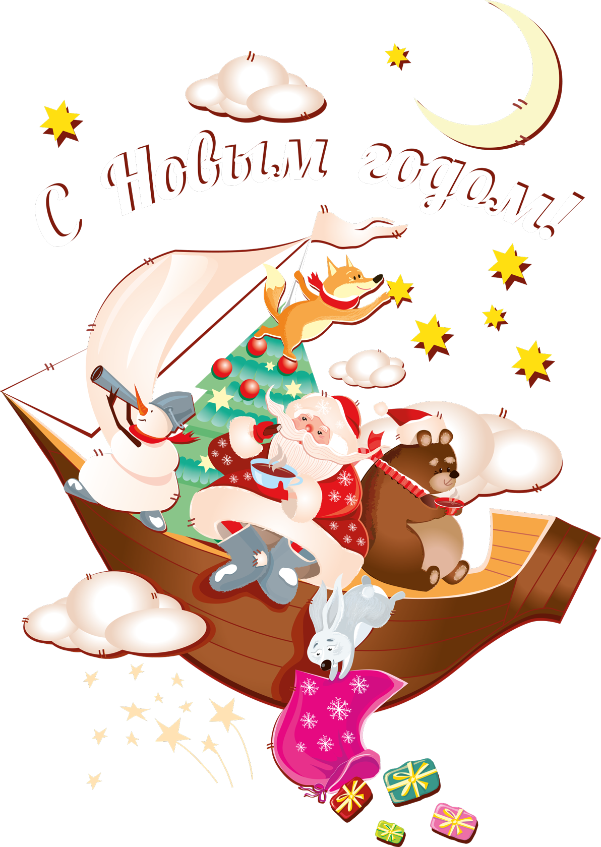 новогодние персонажи для АККОНД