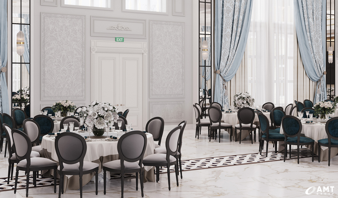 Банкетный зал дома торжеств Prince Palace