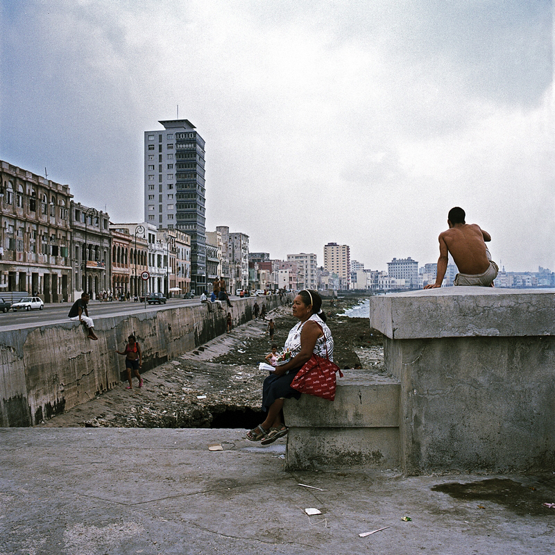 Malecón. Havana. 2007. Color Negative 6×6.
