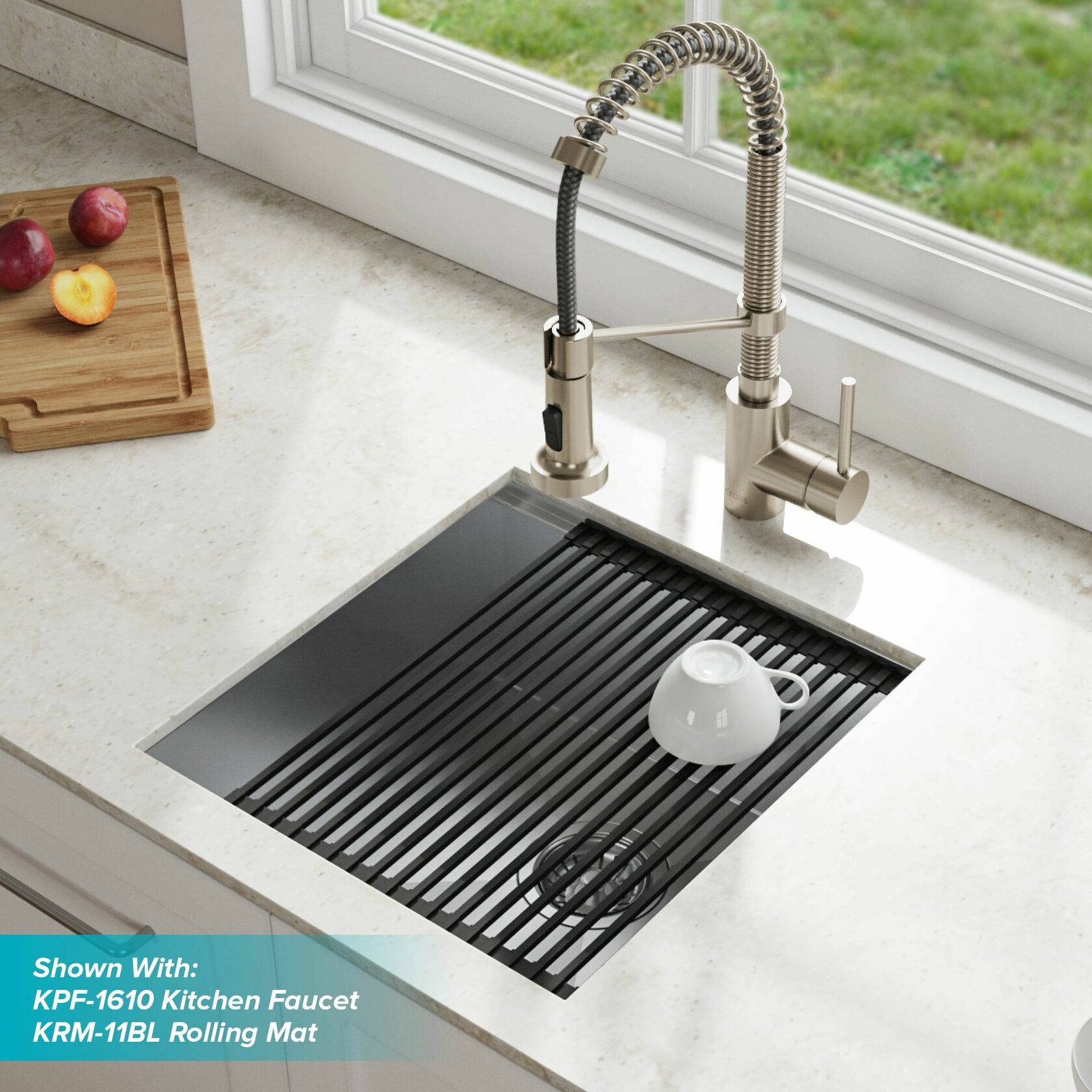 Кухонна мийка Kraus KWU111-17 - изображение 5