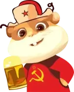 Красный Хомяк эмблема