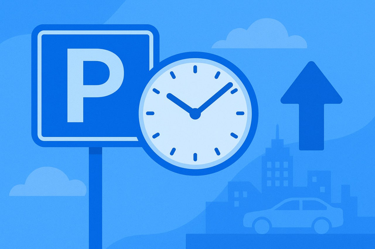 Новые тарифы на парковку в Санкт-Петербурге вступят в силу в октябре 2025 года