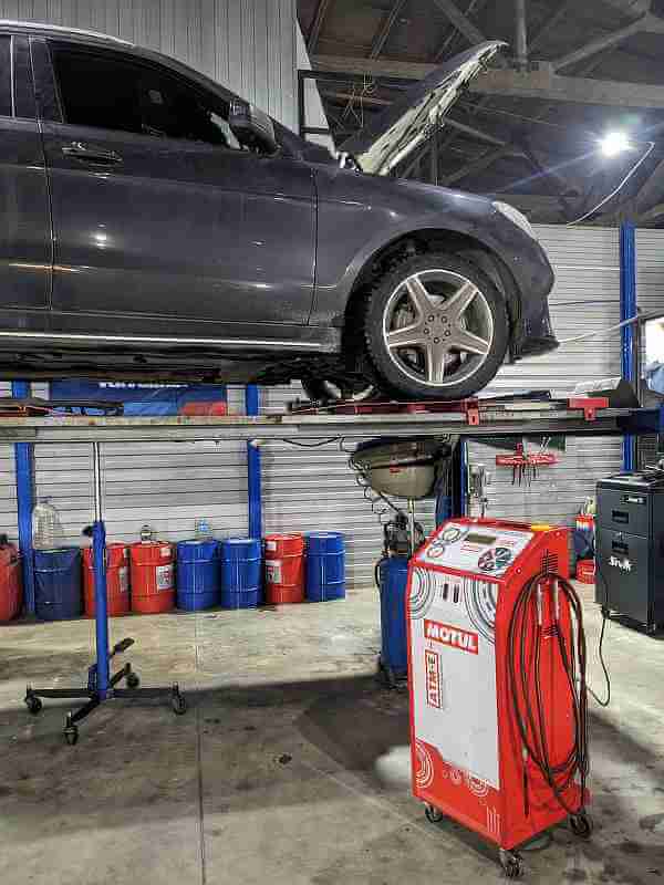 Замена масла в АКПП в сервисе Motul Команда