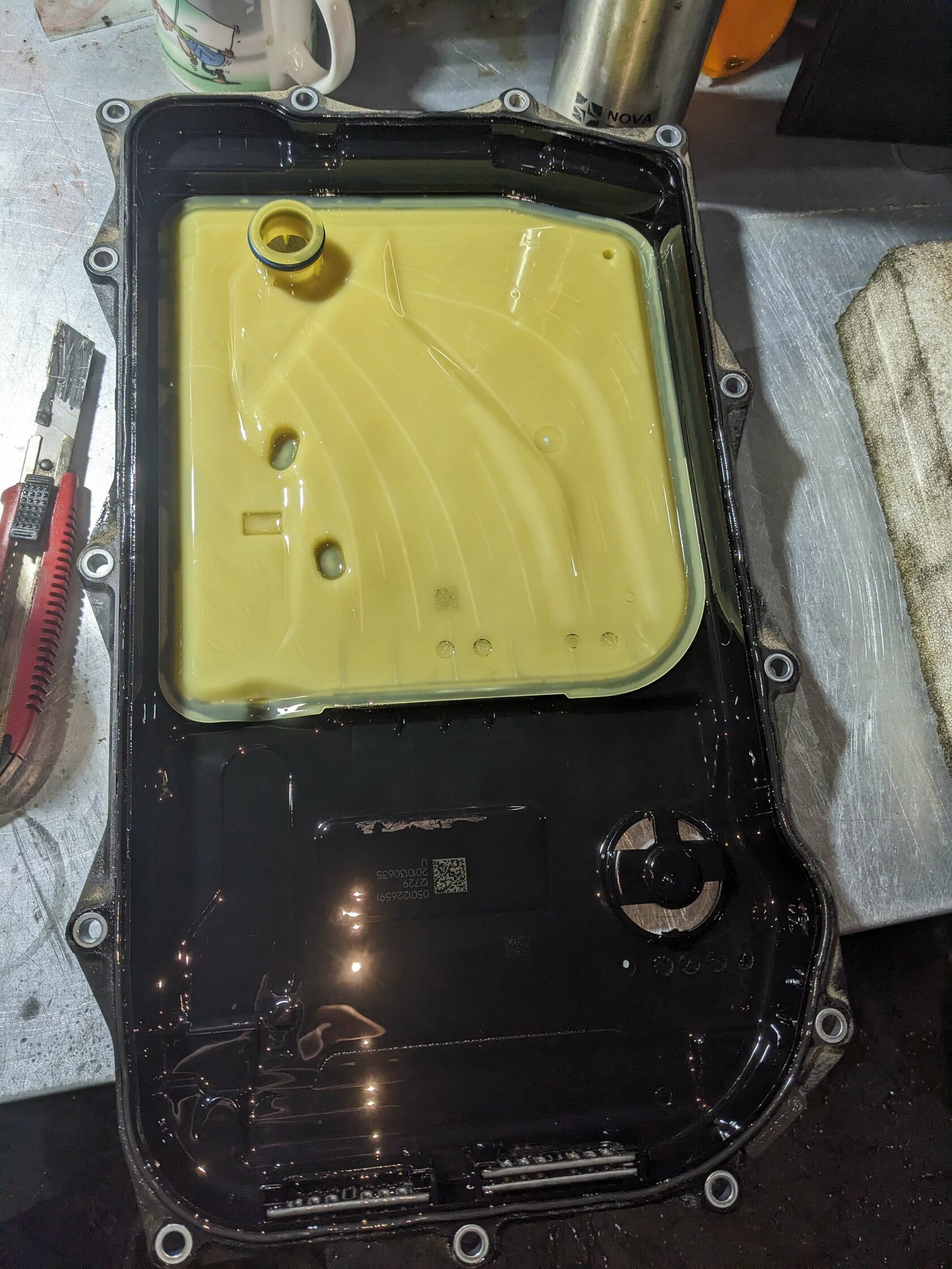 Состояние магнитов в поддоне