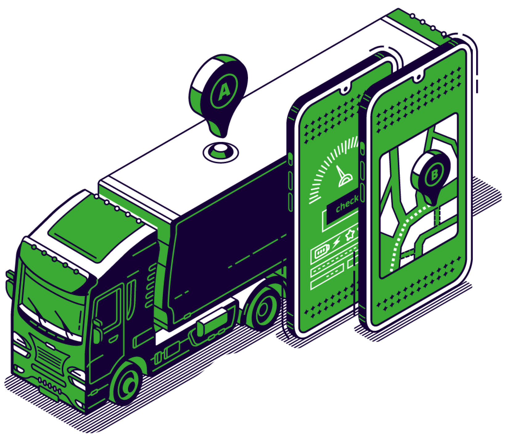 Спутниковый мониторинг транспорта