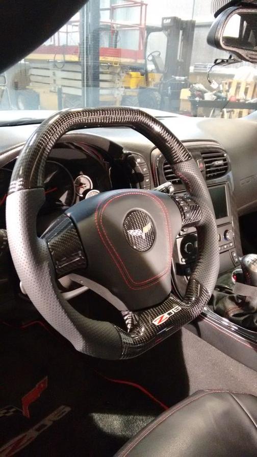 custom corvette steering wheels