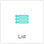 List widget