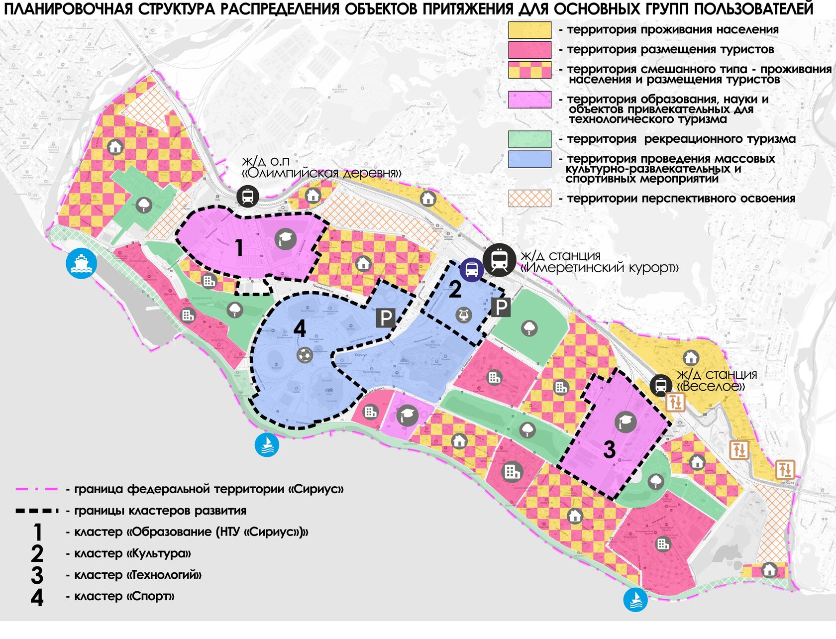 Границы территории сириус. План развития Сириуса. Градплан ФТ Сириус. Градплан ФТ Сириус 2023. Гамма Сириус план корпусов.