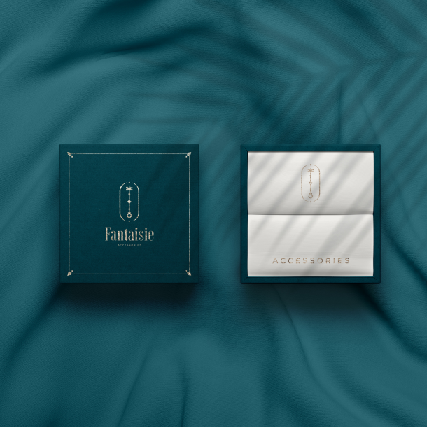 Fantaisie fashion clothes and accessories store brand identity by Yugen Branding