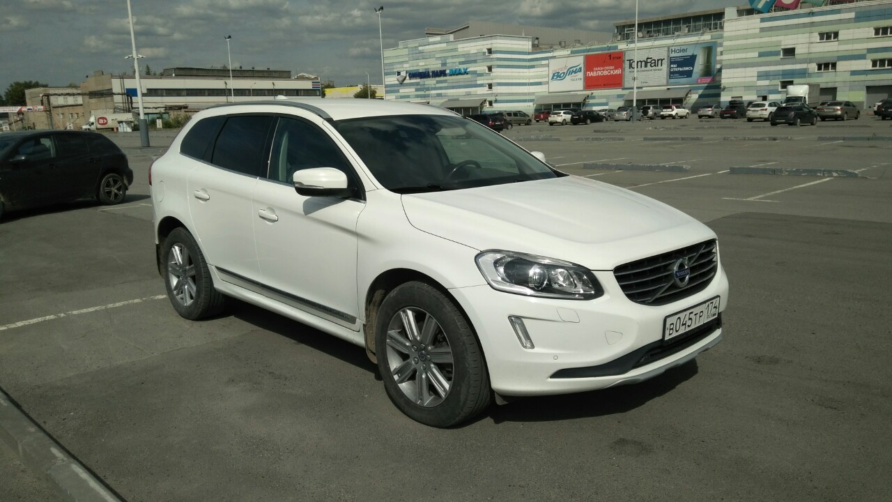 Выездная диагностика Вольво XC60 для клиента из Самары