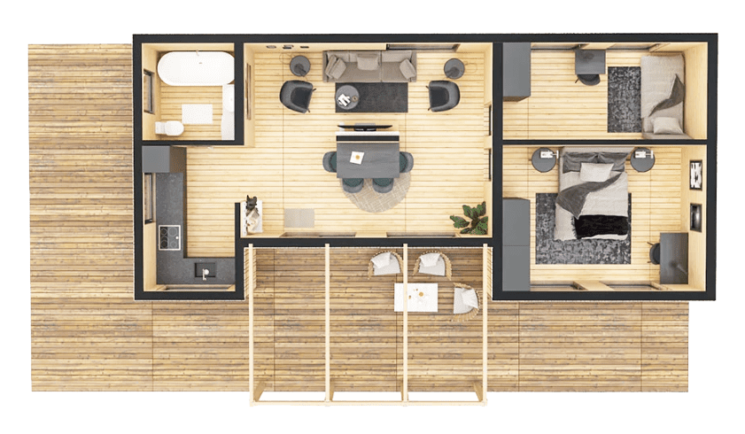 Каталог проектов жилой модуль в Тимашевск