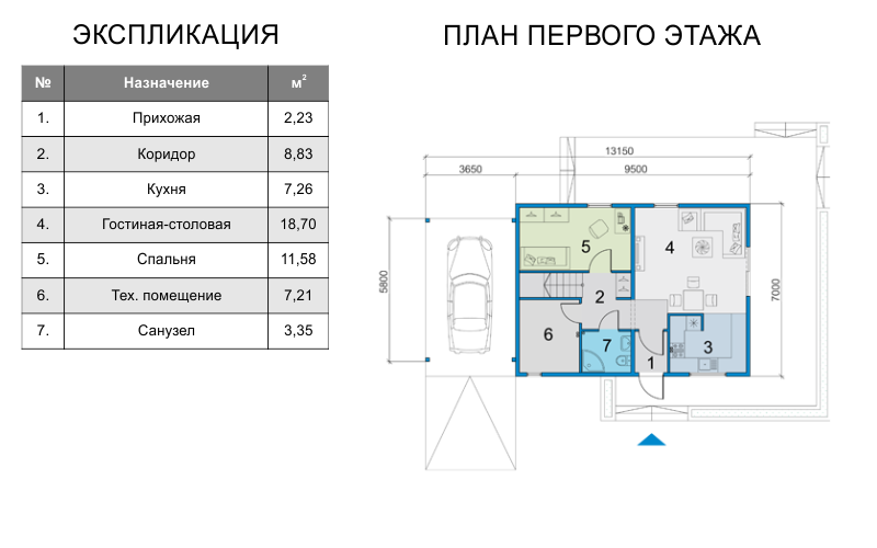 План пекарни чертеж