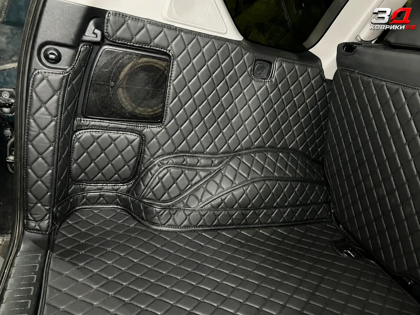 3D коврики Land Cruiser Prado, пороги и тоннель